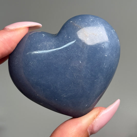 angelite heart