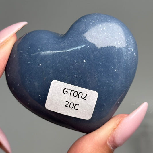 angelite heart