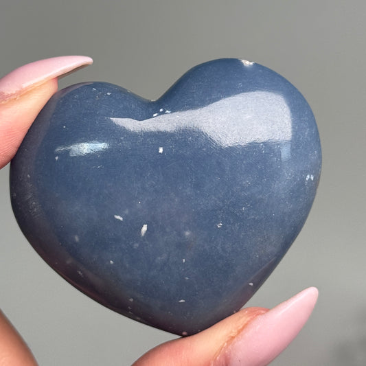 angelite heart