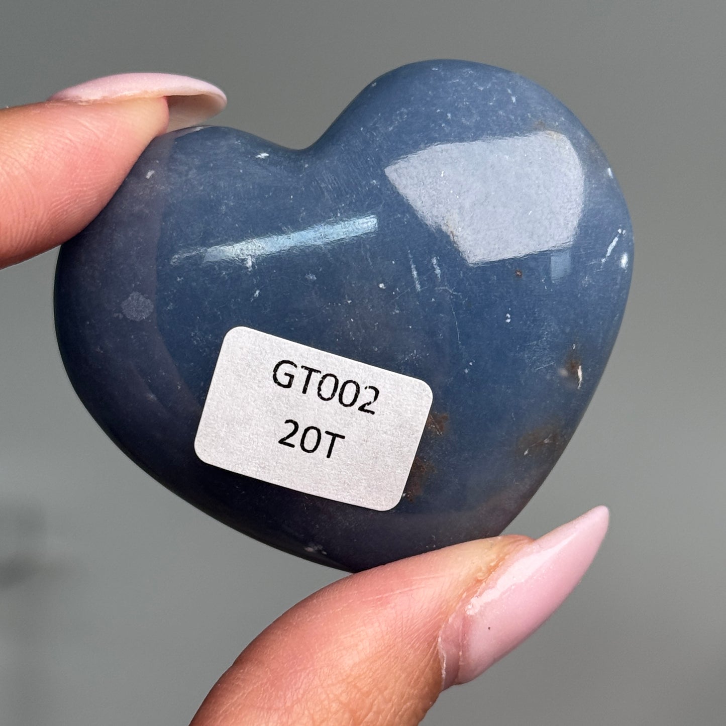 angelite heart