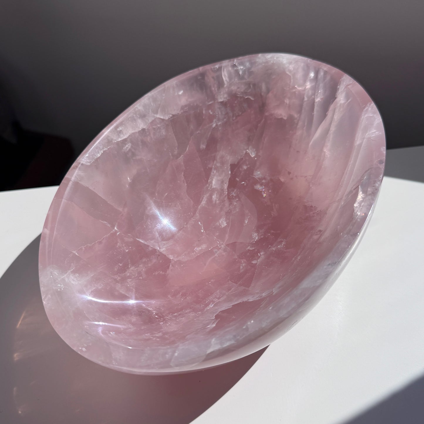 XL Rose Quartz Bowl #2