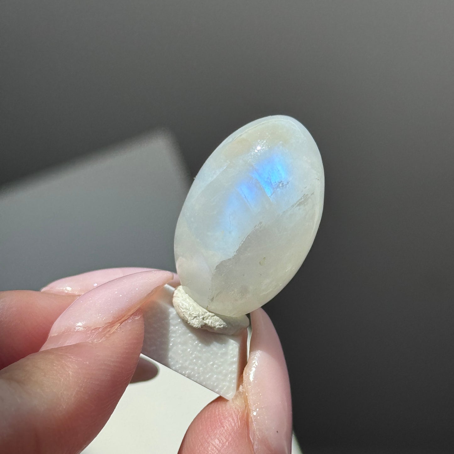 gem rainbow moonstone shiva