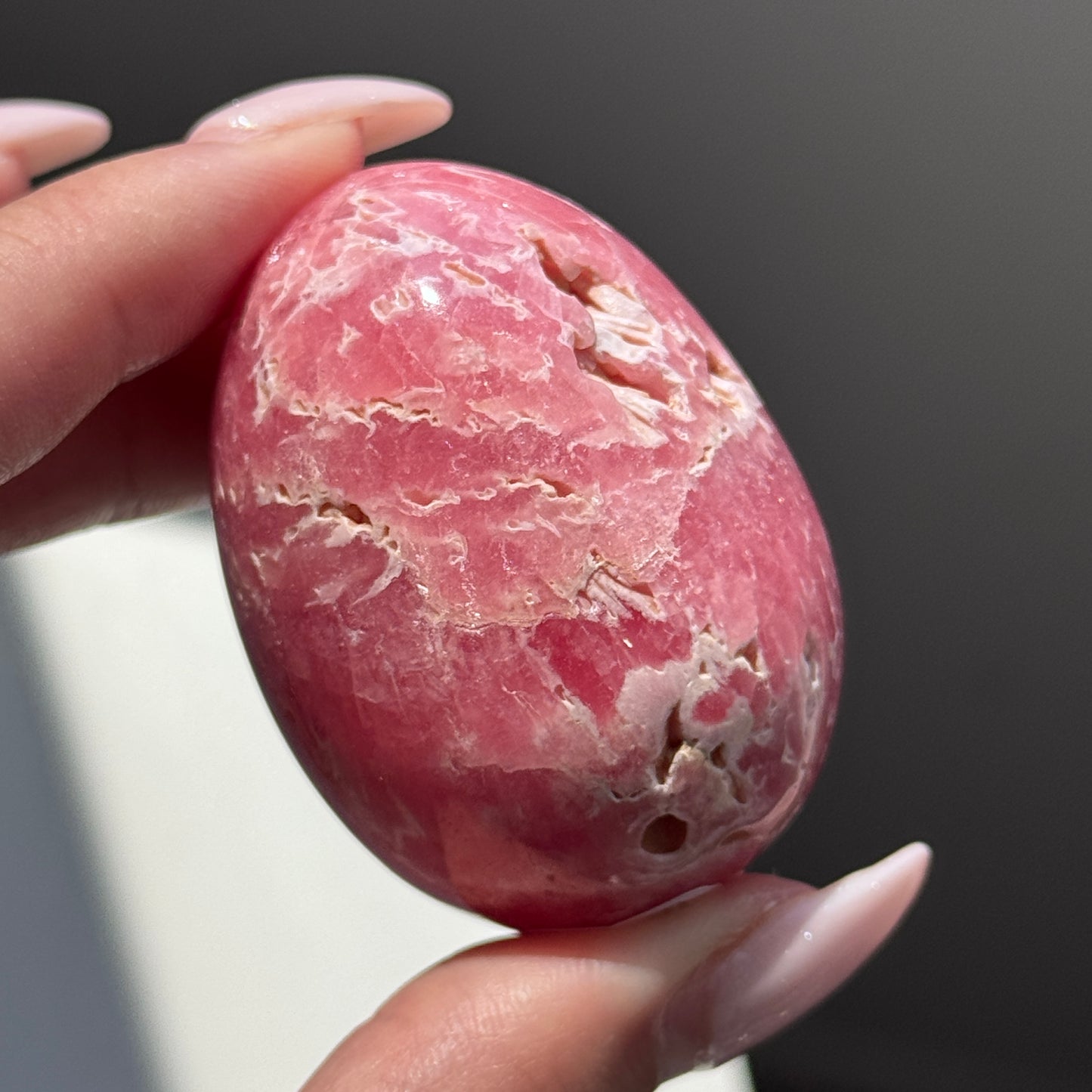 rhodochrosite egg