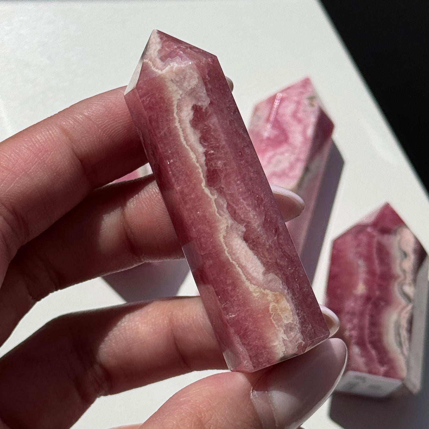 Rhodochrosite Tower #7