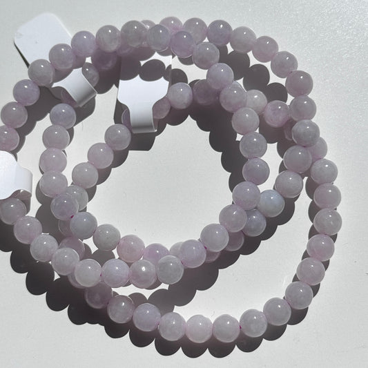 Lavender Jade Bracelets