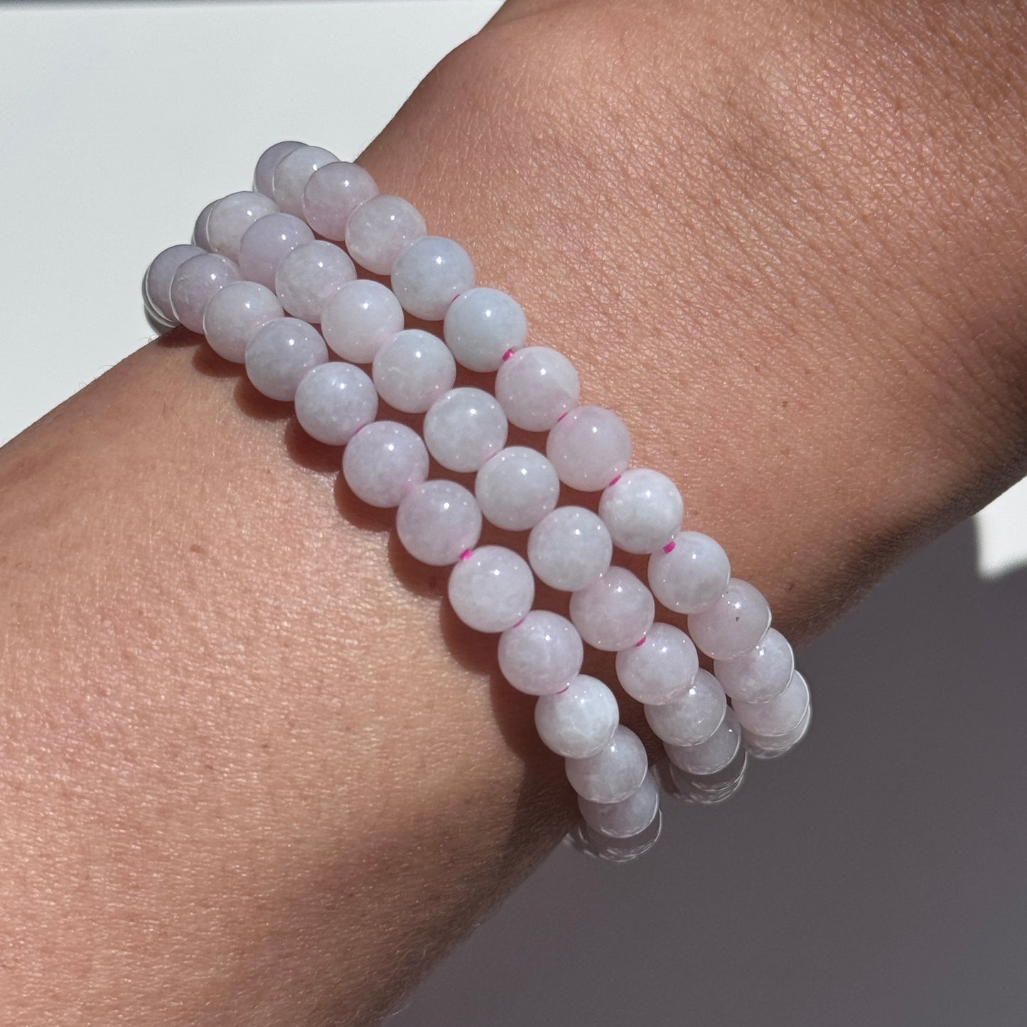 Lavender Jade Bracelets
