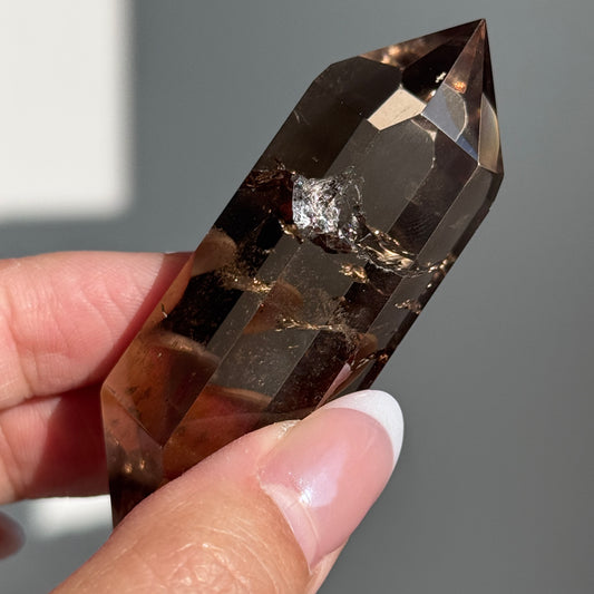 Dark Smoky Quartz Polished DT (EXTRA GRADE) #1
