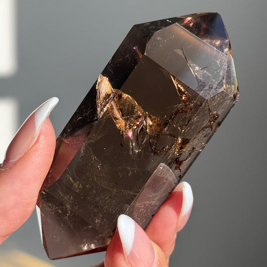 Dark Smoky Quartz Polished DT (EXTRA GRADE) #2