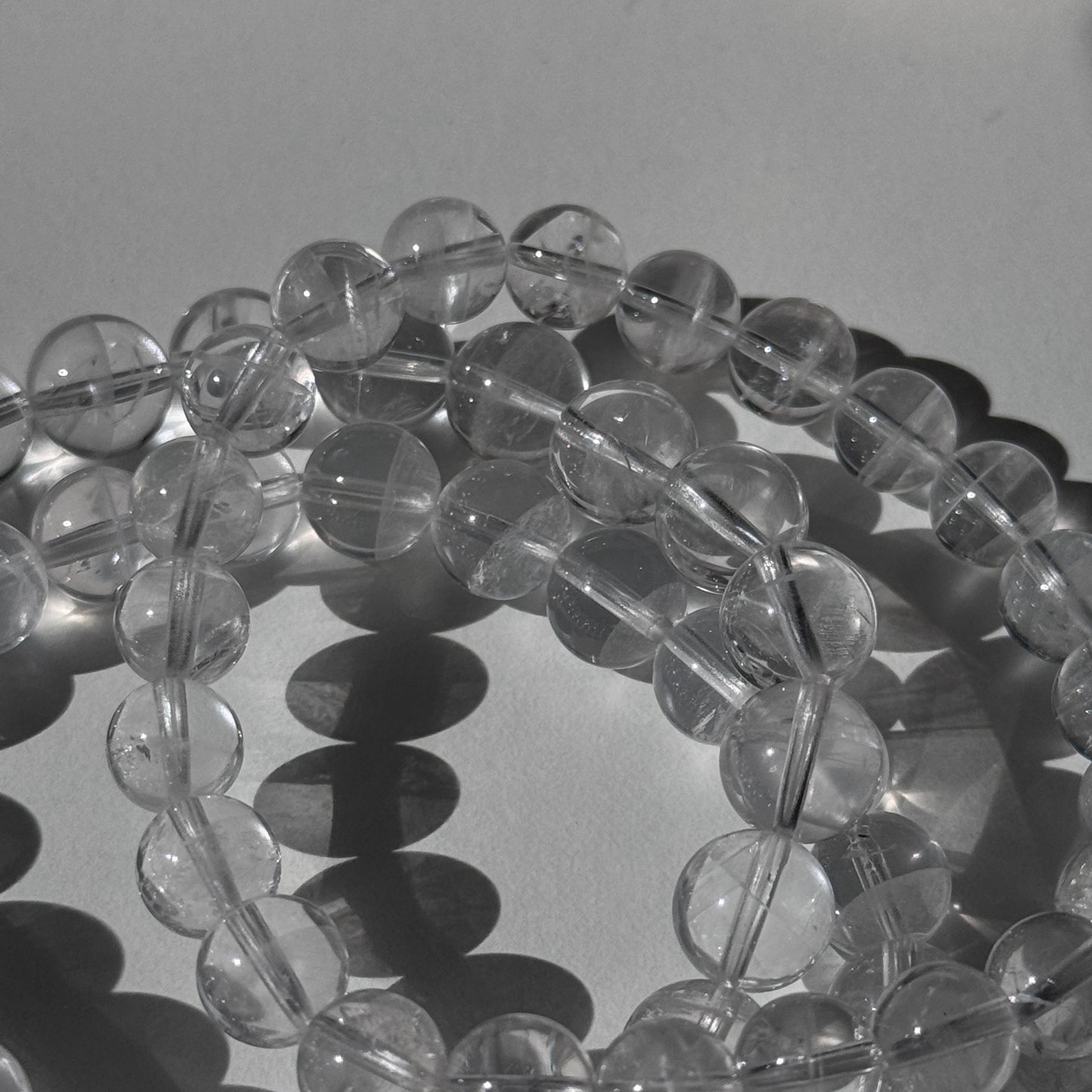 White Phantom Quartz Bracelets