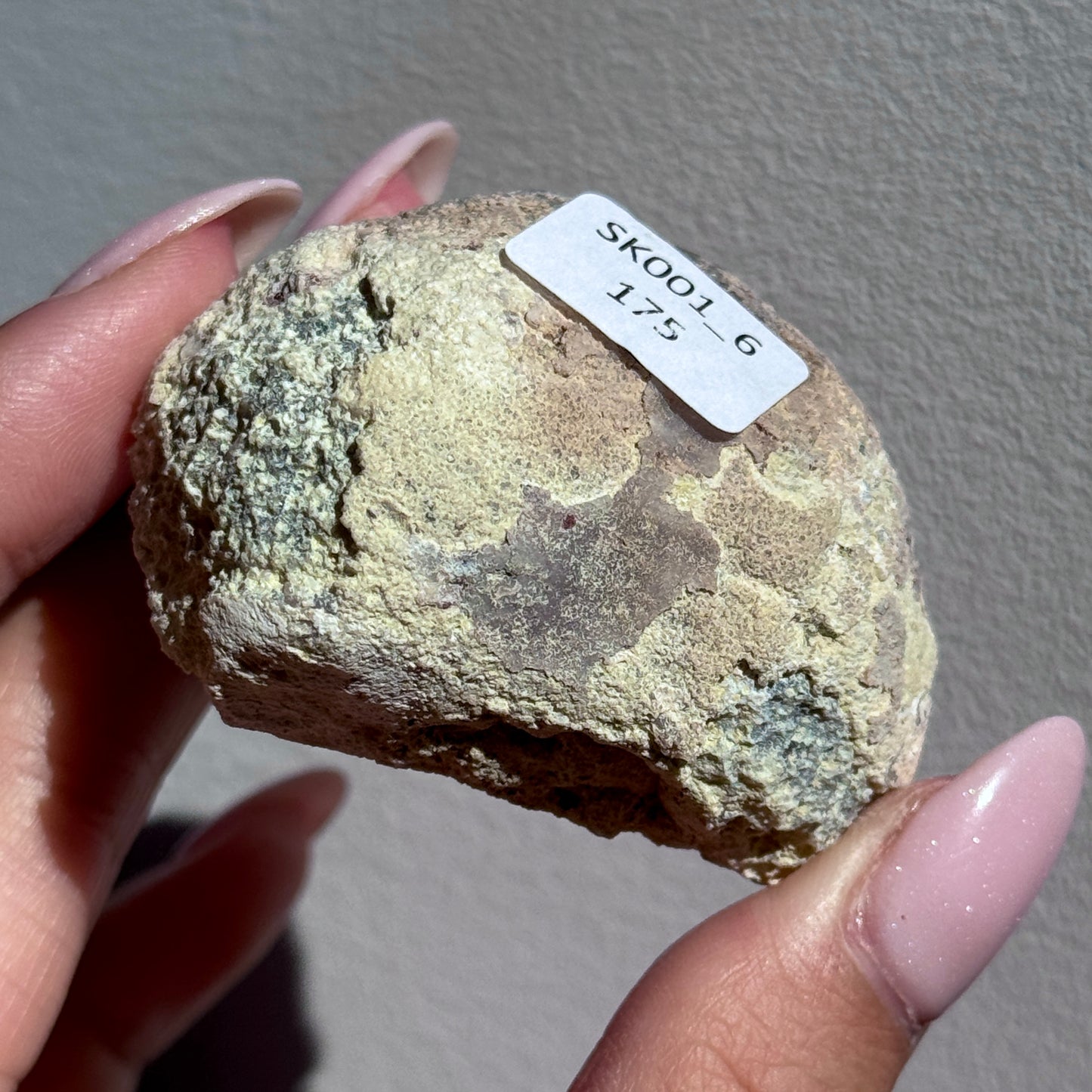 starry night agate geode polished