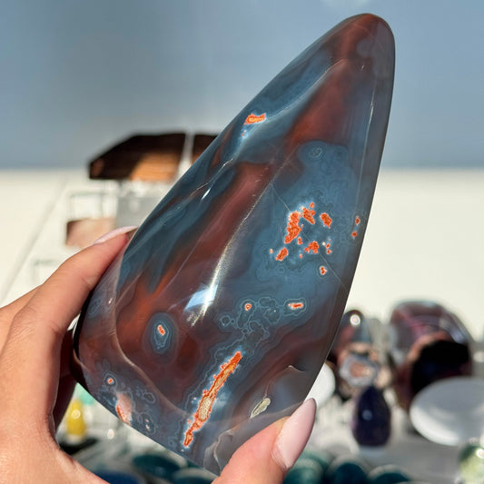 mozambique strawberry agate