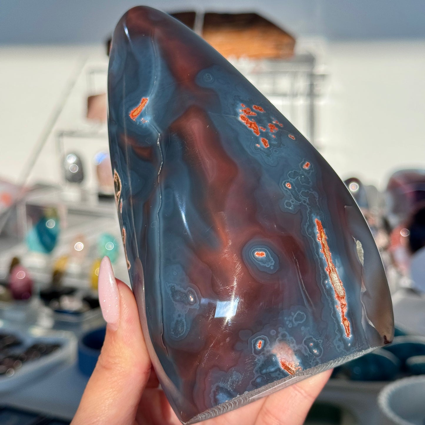 mozambique strawberry agate