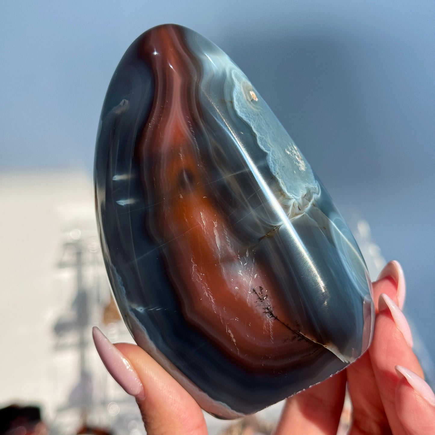 mozambique strawberry agate