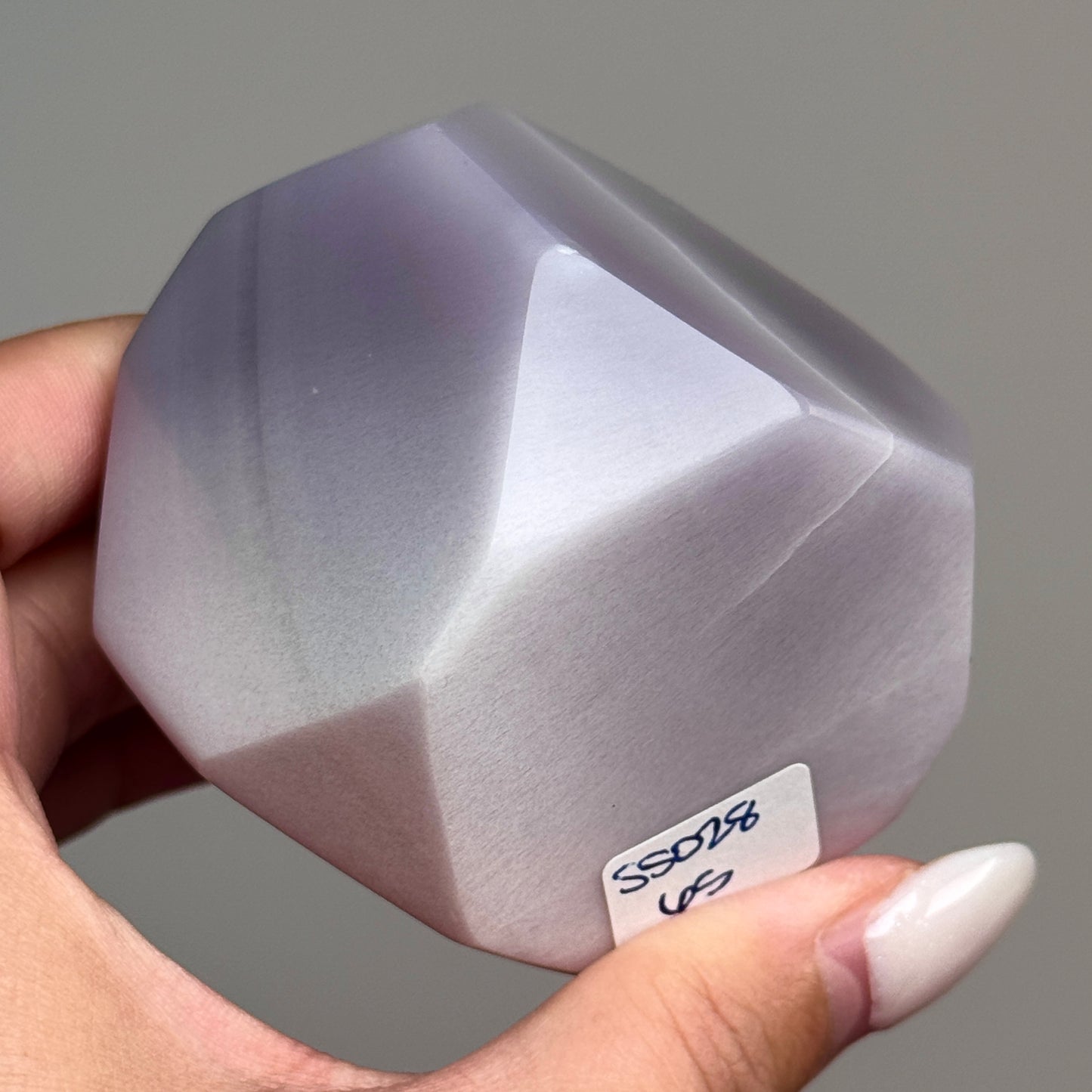 Lavender Fluorite Cube