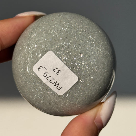 Sage Green Mica Sphere #3