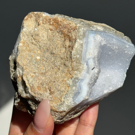 Blue Lace Agate Geode #2