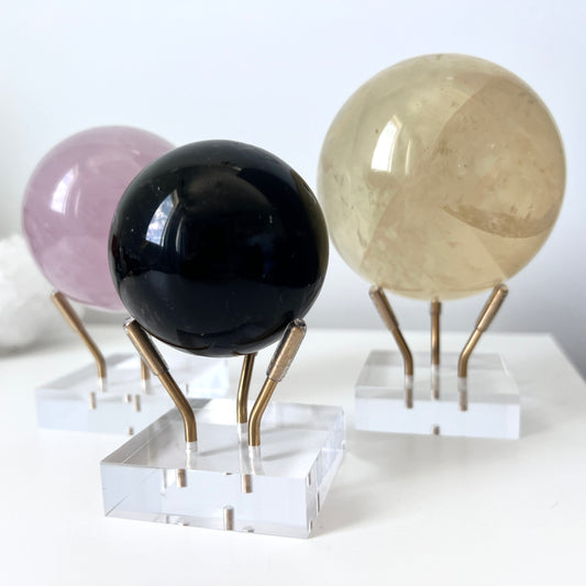 Acrylic Sphere Stands