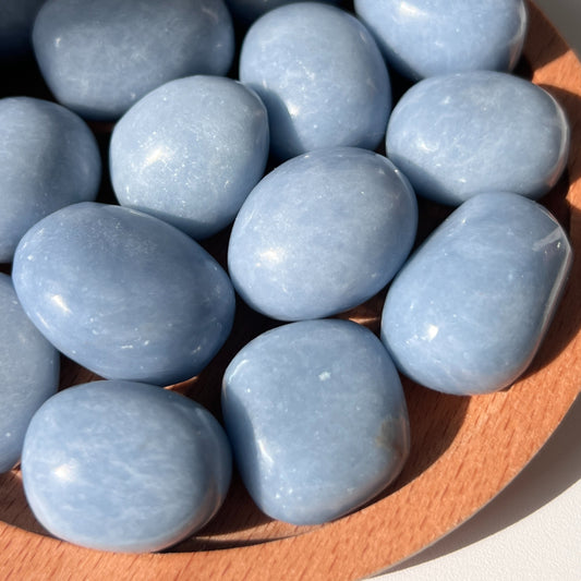 Angelite Tumbles