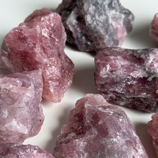 Brazilian Lavender Rose Quartz Raw