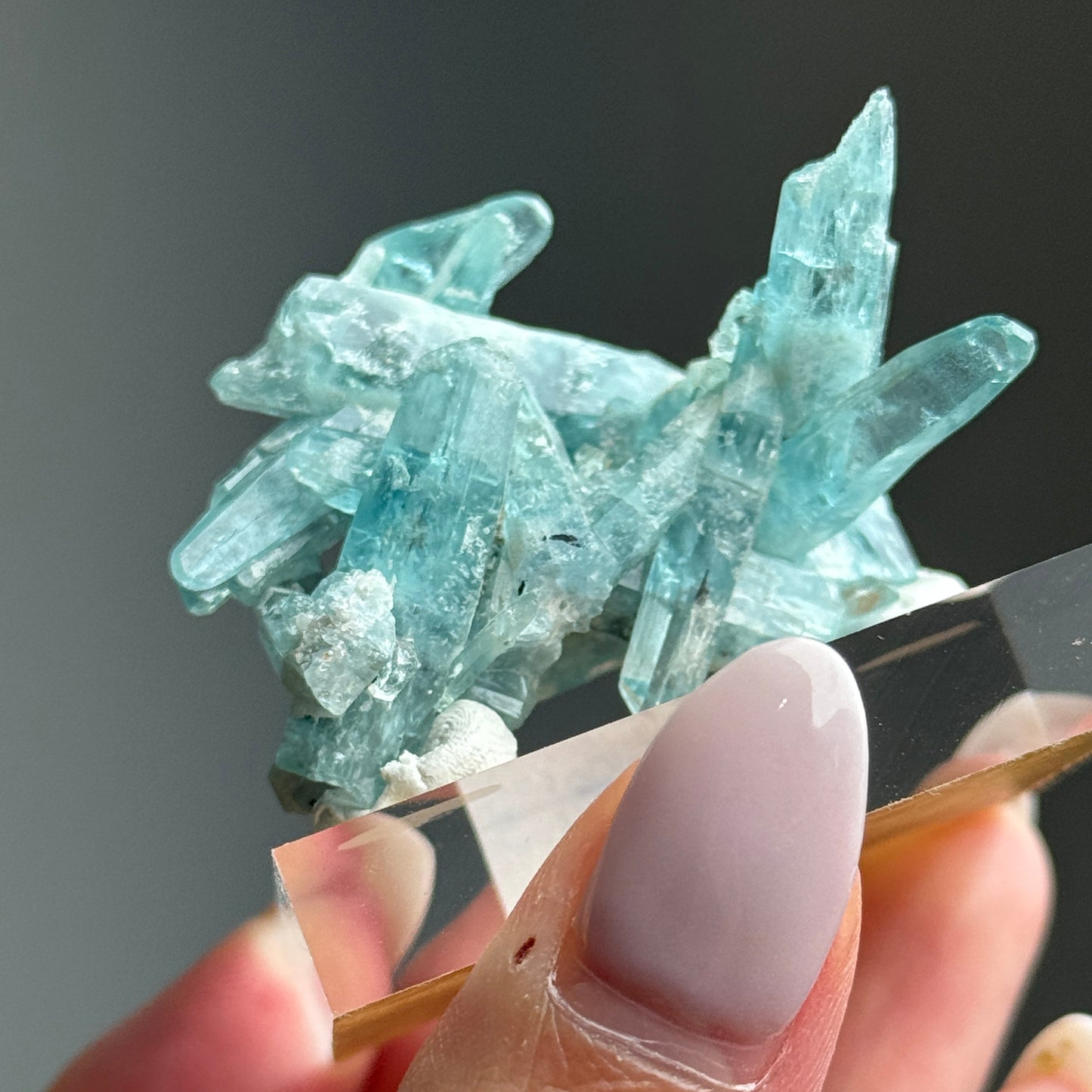 Tapered Aquamarine Specimen (Mimoso del Sol, Espirito Santo, Brazil 1992) #3
