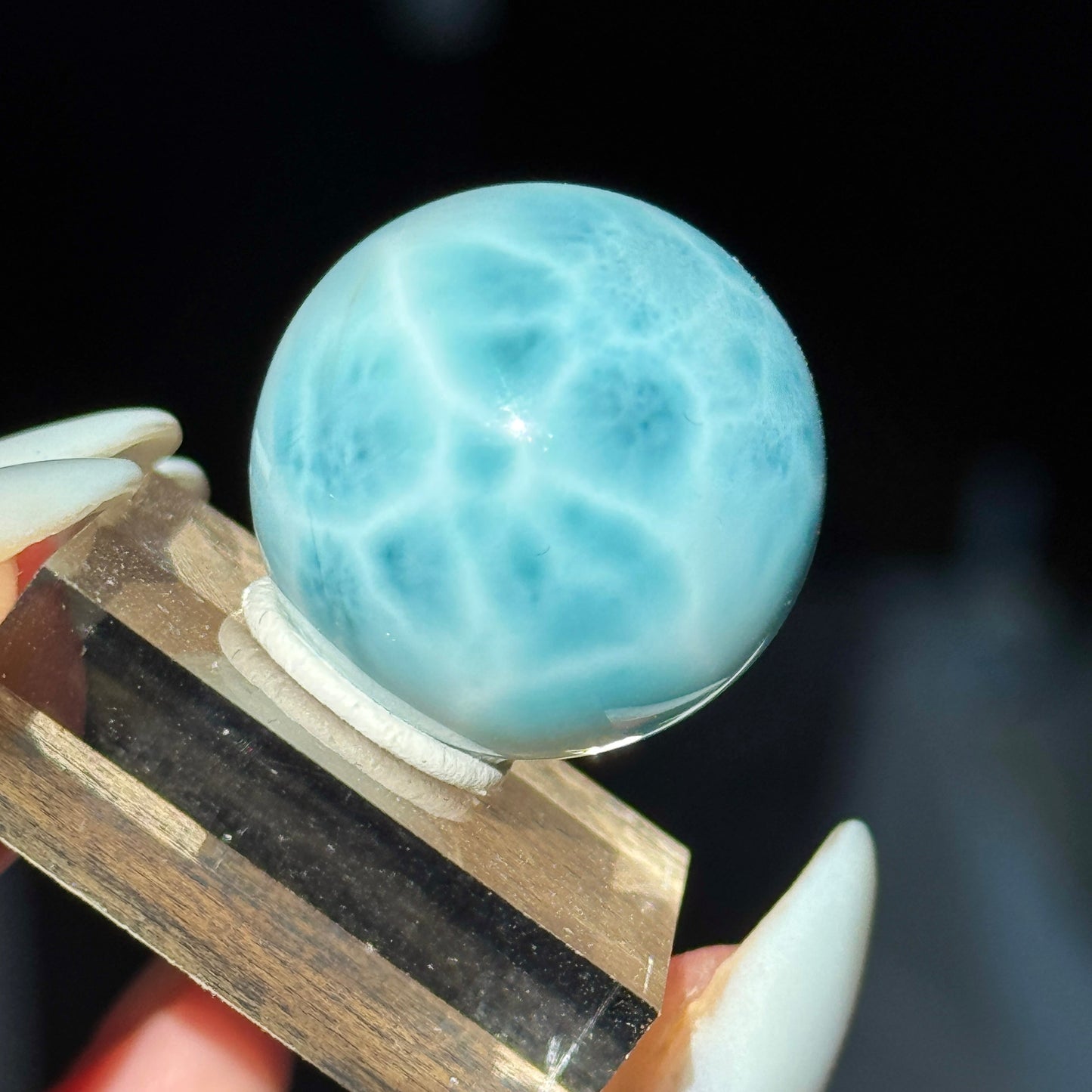 AAAA Larimar Sphere #02