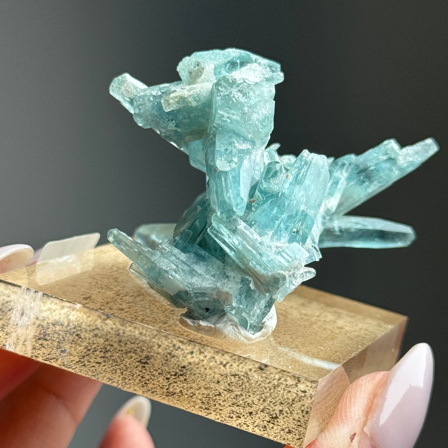 Tapered Aquamarine Specimen (Mimoso del Sol, Espirito Santo, Brazil 1992) #3