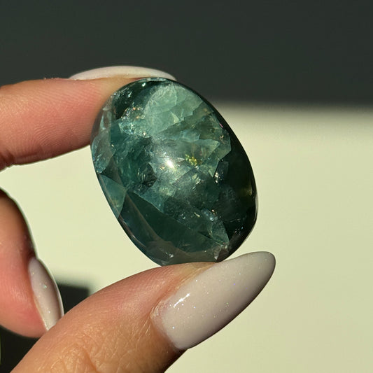 Lake Baikal Blue Apatite Gem #3