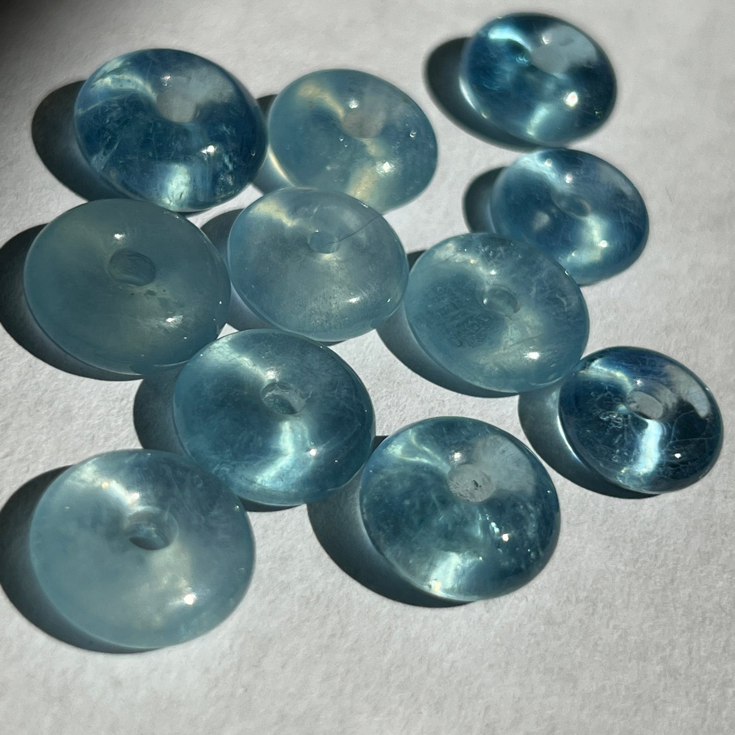 Aquamarine Mini Donuts
