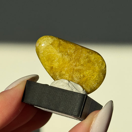 Yellow Tourmaline Gem (Sherlova Gora Russia) #2