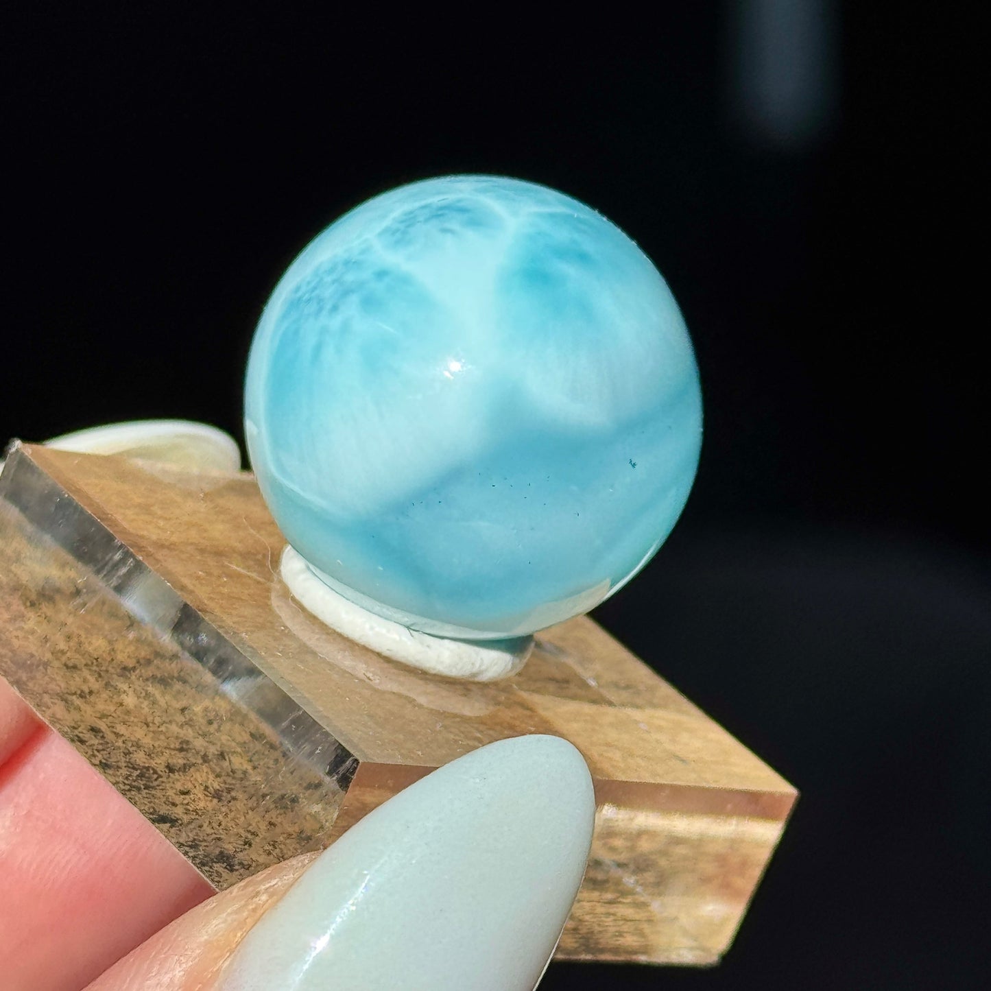 AAAA Larimar Sphere #05