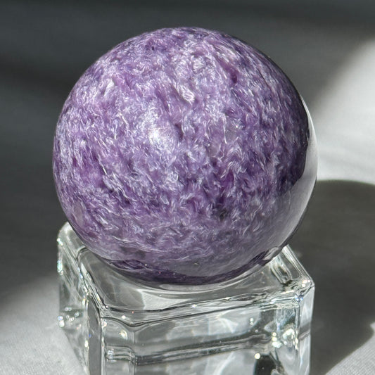 Charoite Spheres