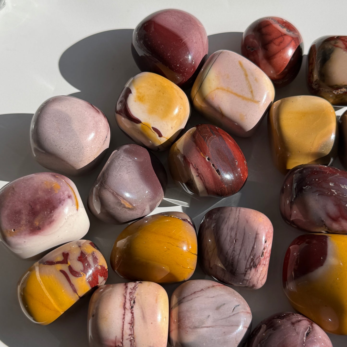 Mookaite Tumbles (set of 2)