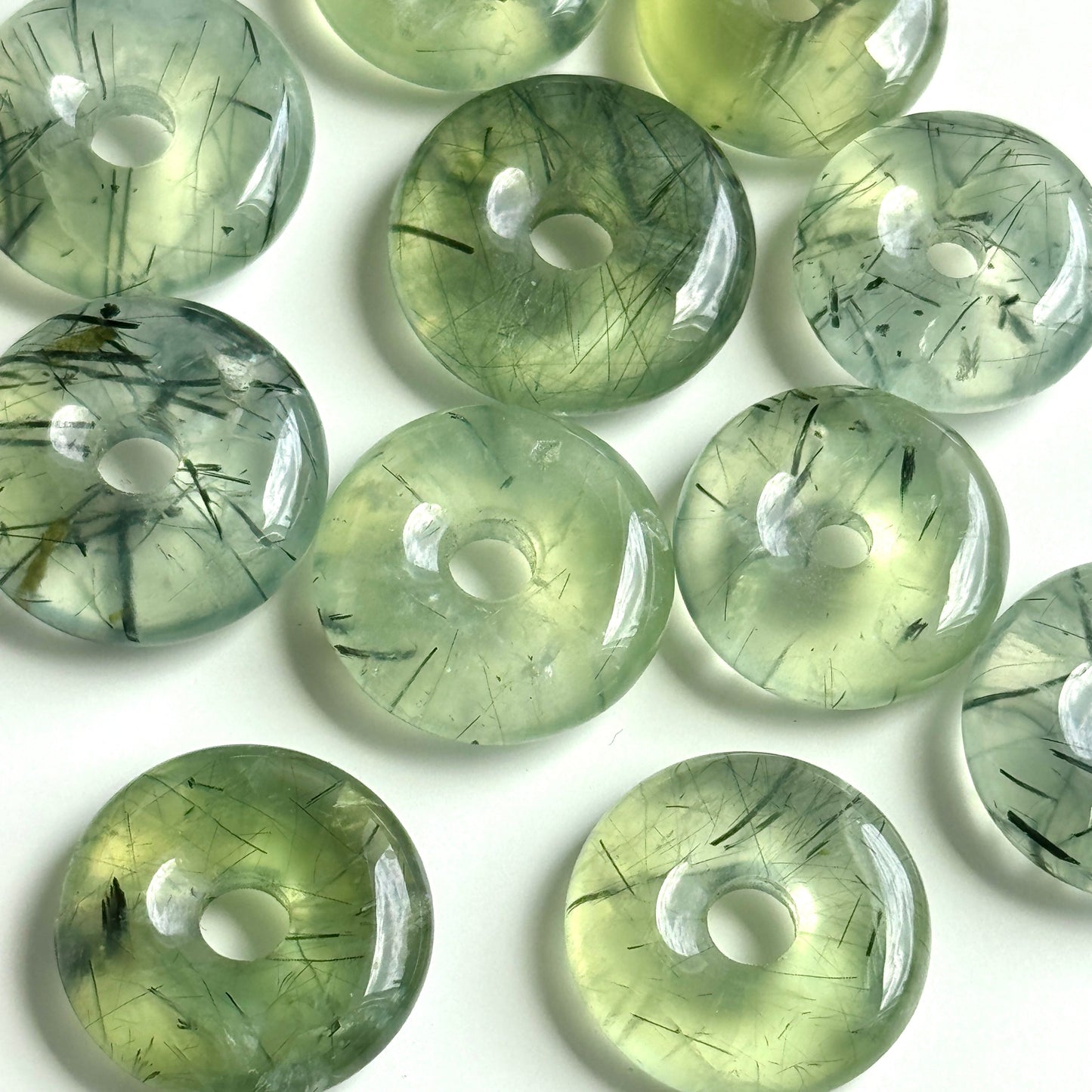 Prehnite Donuts