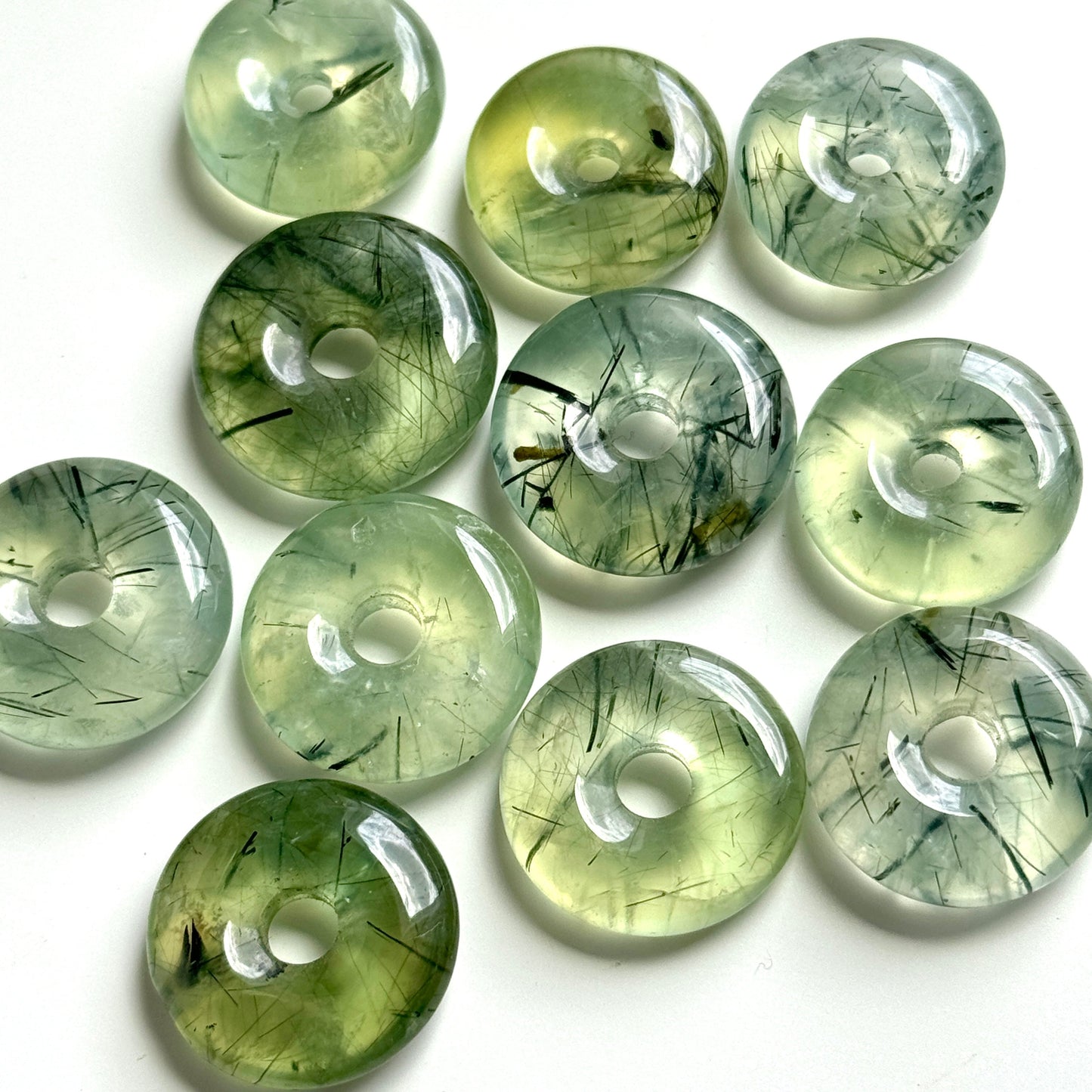 Prehnite Donuts
