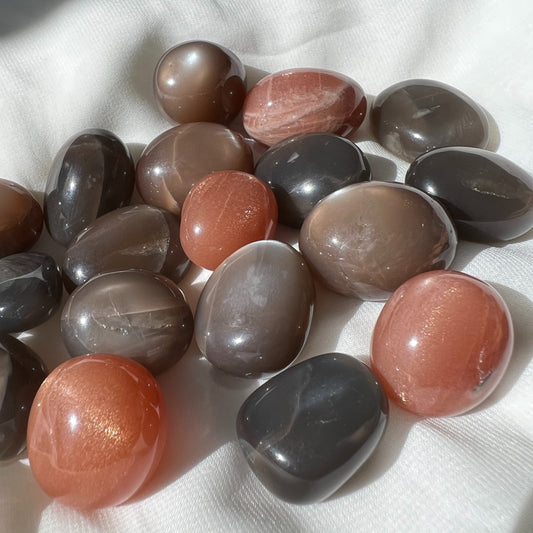 Mixed Moonstone Tumbles (set of 4)