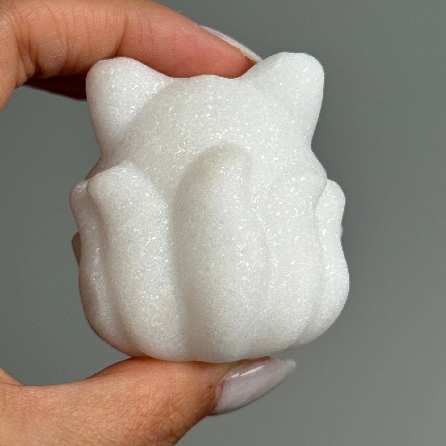 White Jade Ninetails Fox (Kitsune)