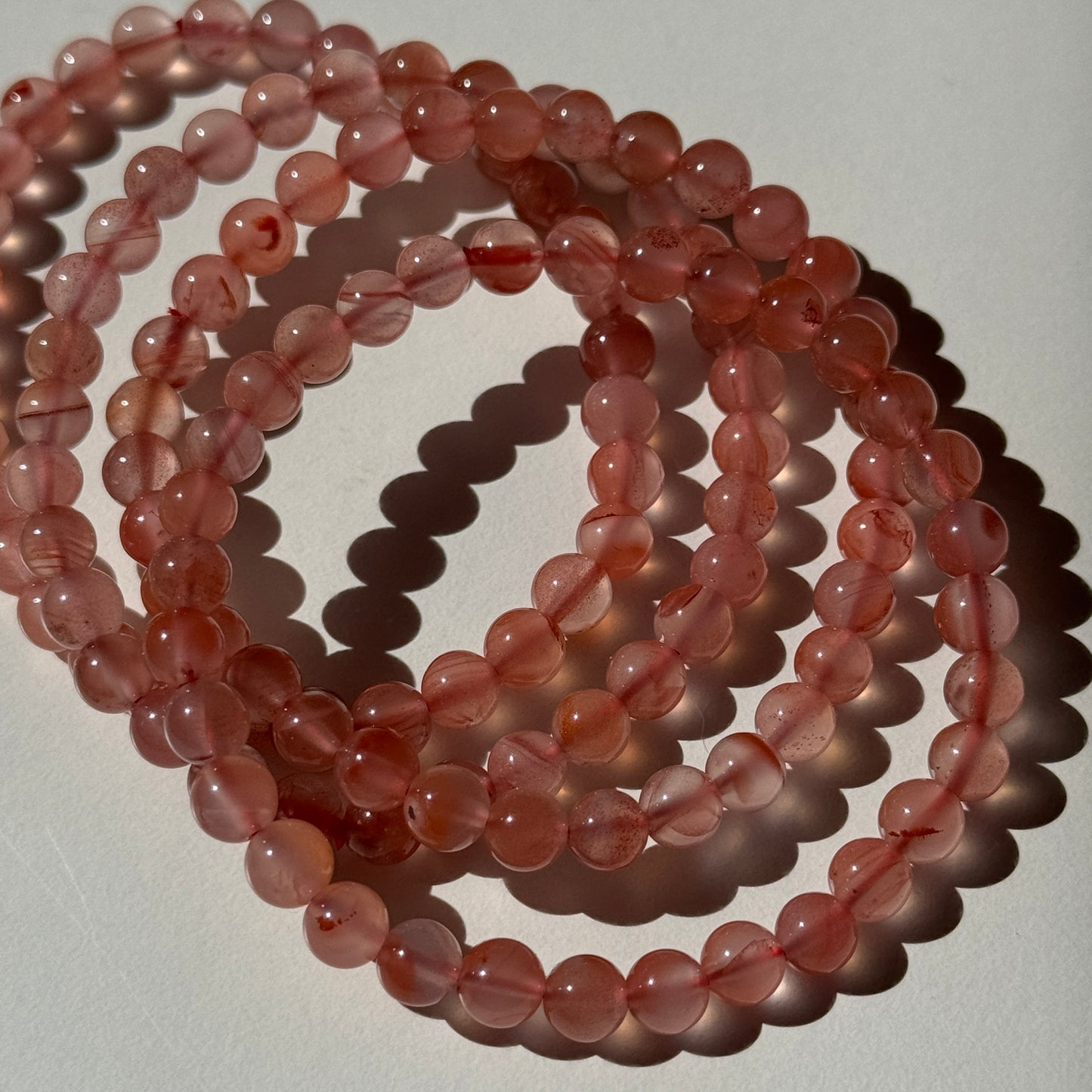 Nanhong Red Agate Bracelets