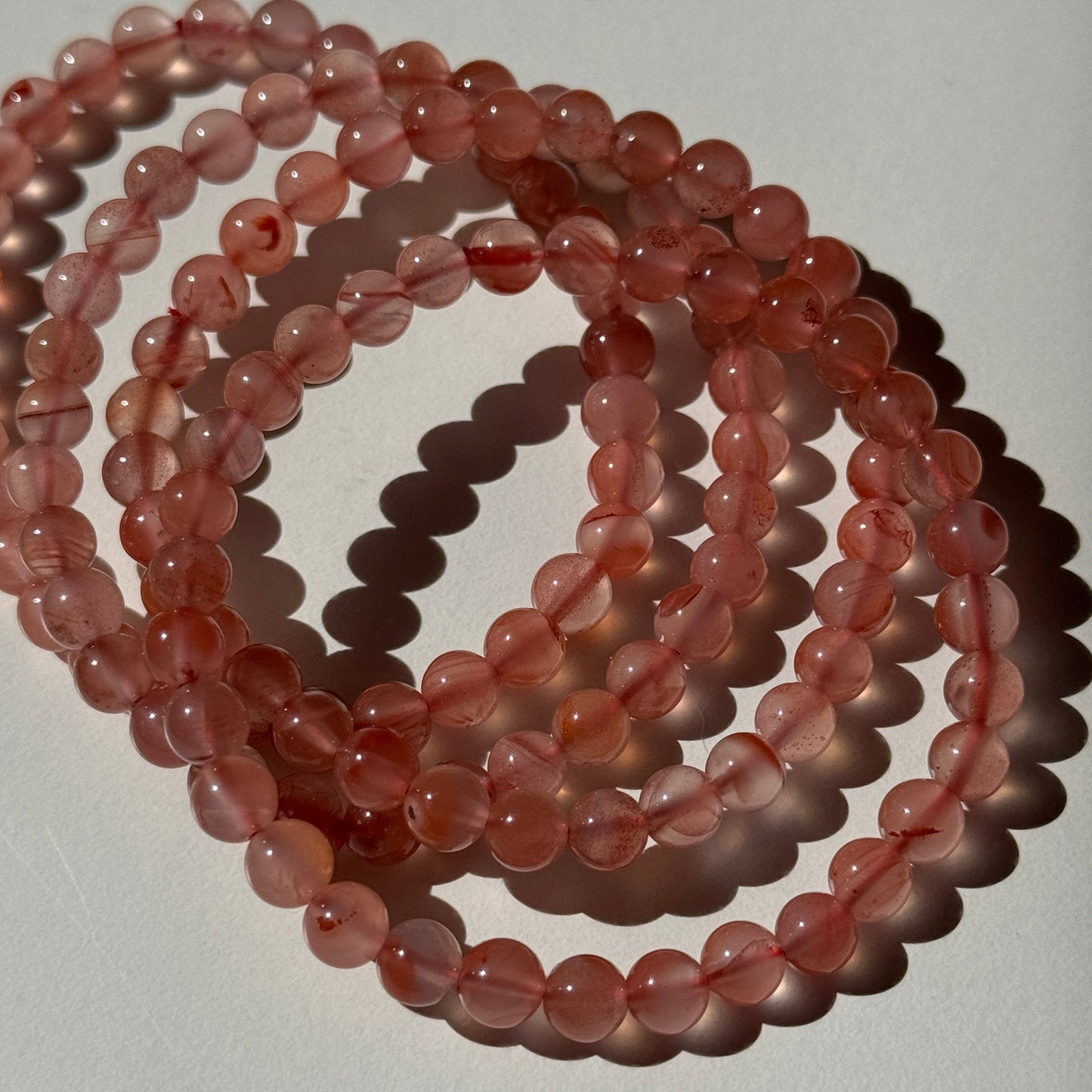Nanhong Red Agate Bracelets