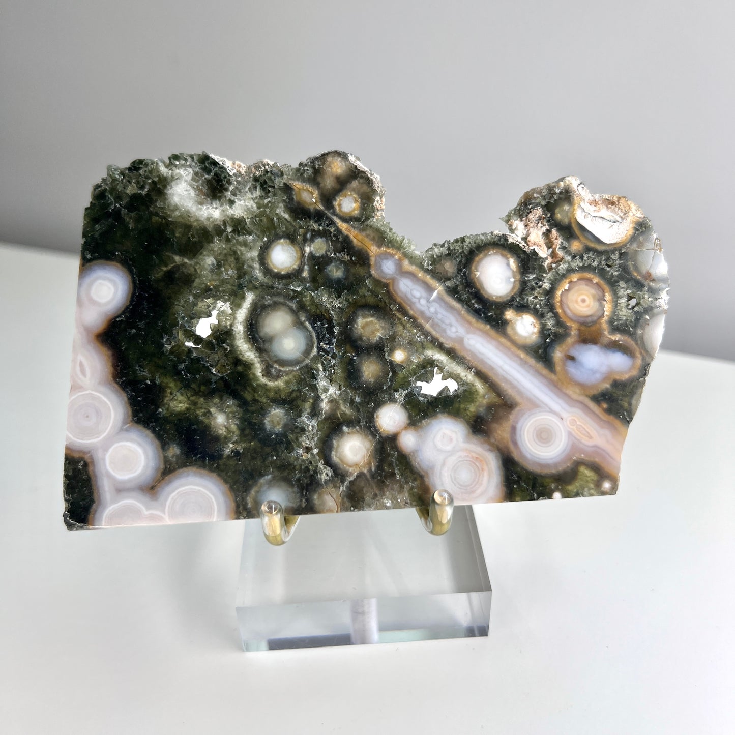 Old Stock - Druzy Ocean Jasper Slabs