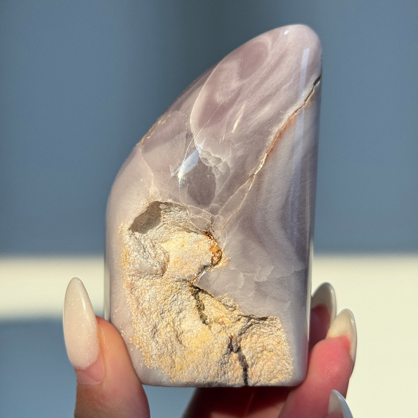 Lavender Fluorite Freeform #5