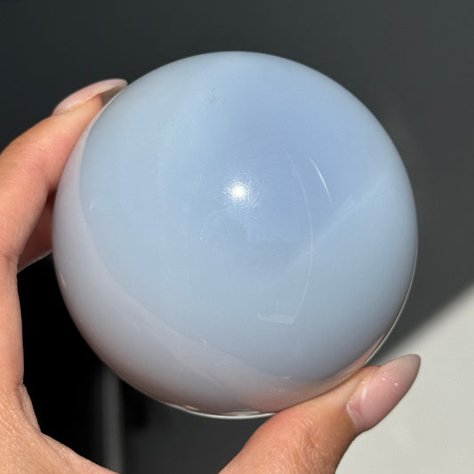 Blue Chalcedony Sphere #5