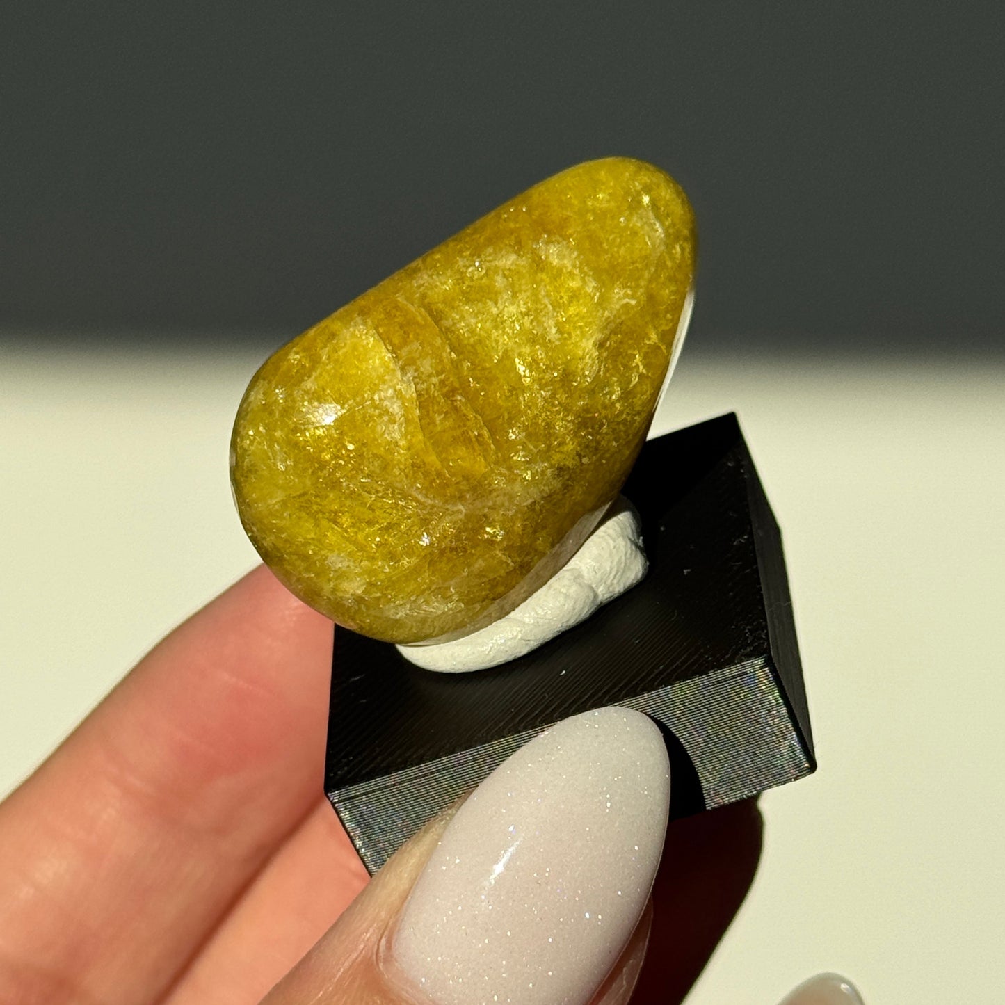 Yellow Tourmaline Gem (Sherlova Gora Russia) #2