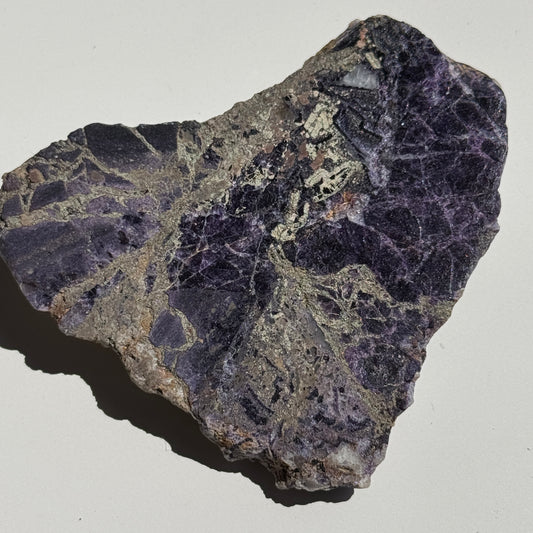 Fluorite Pyrite Slab (Josefa Veneros, Asturias, Spain) #5