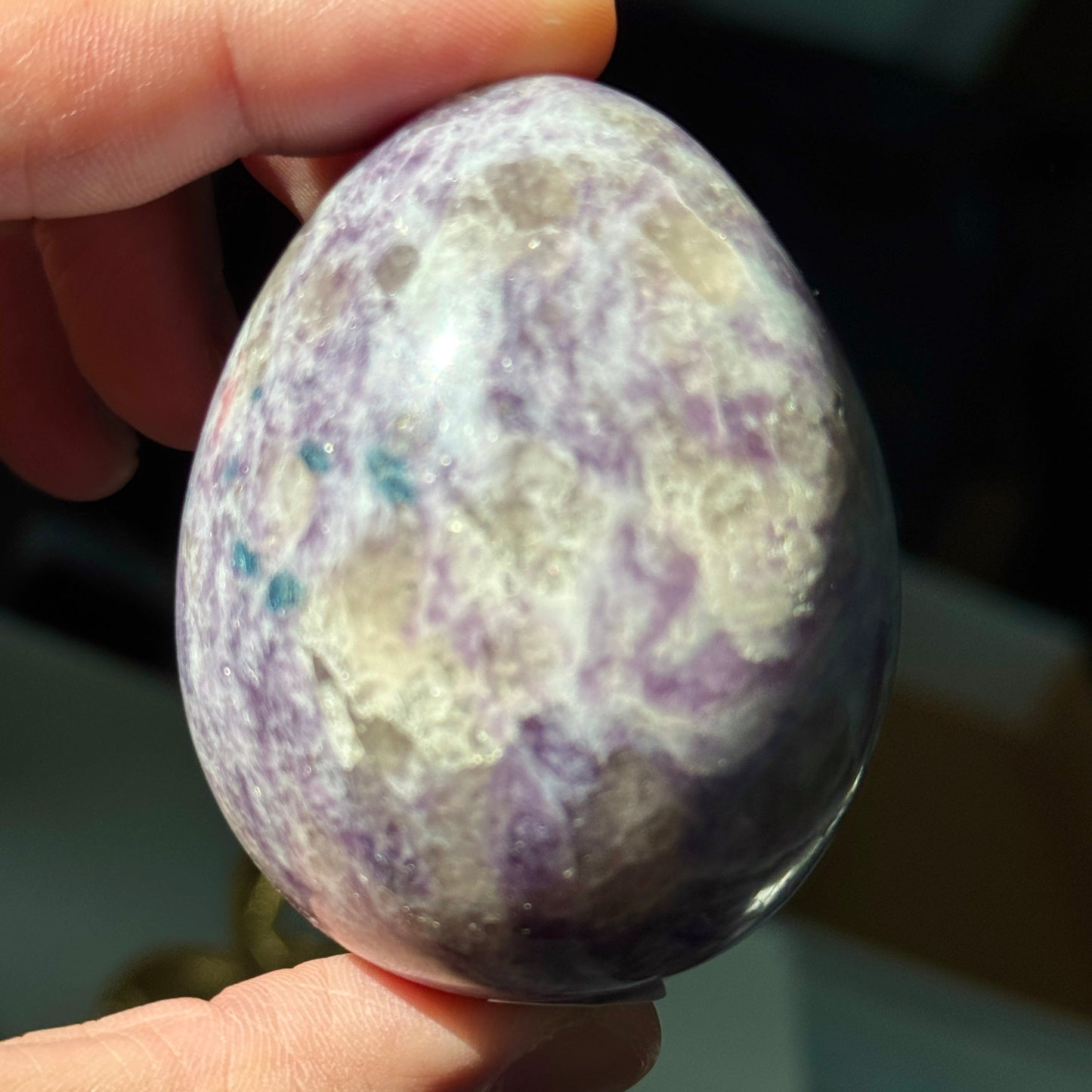 Lepidolite Egg #8
