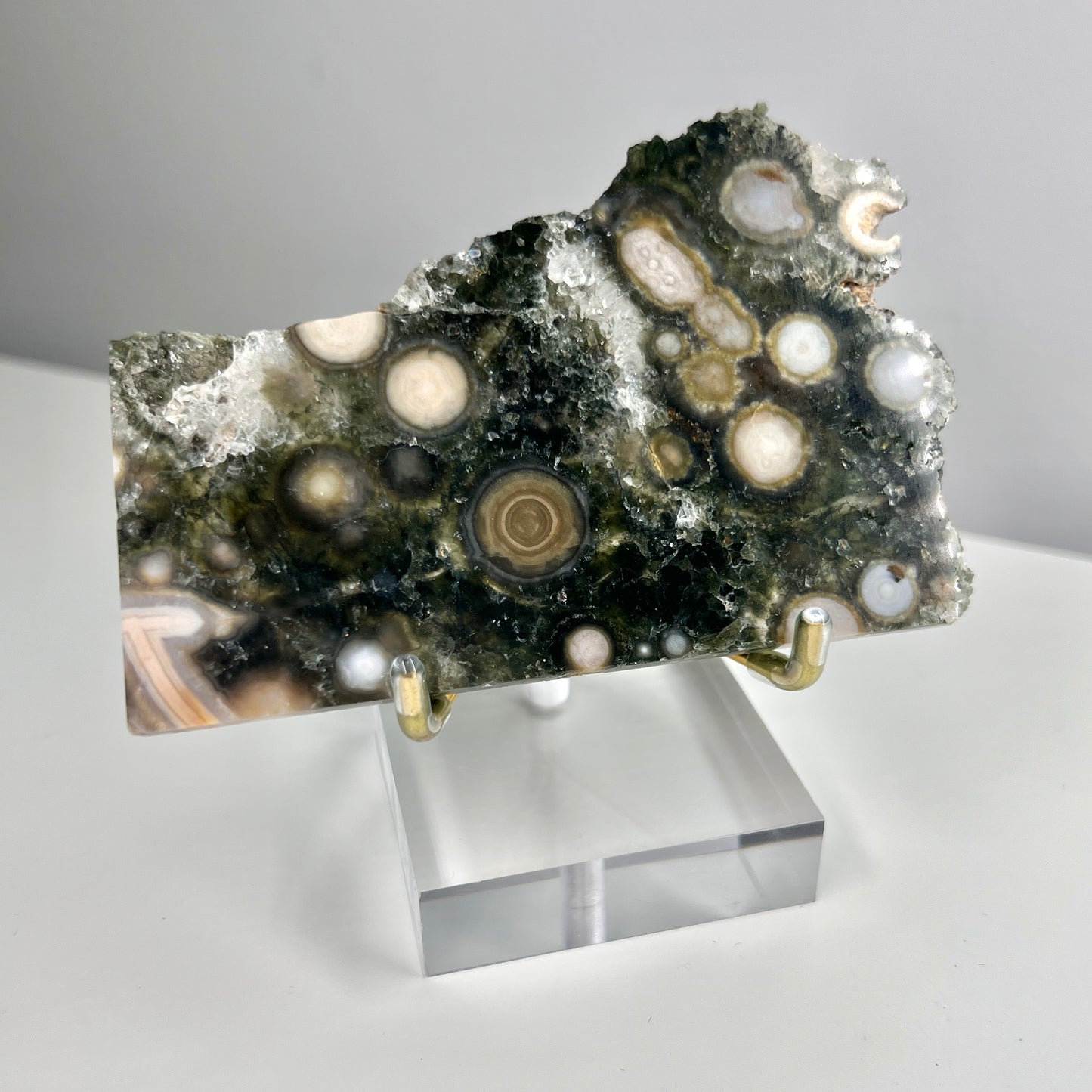 Old Stock - Druzy Ocean Jasper Slabs