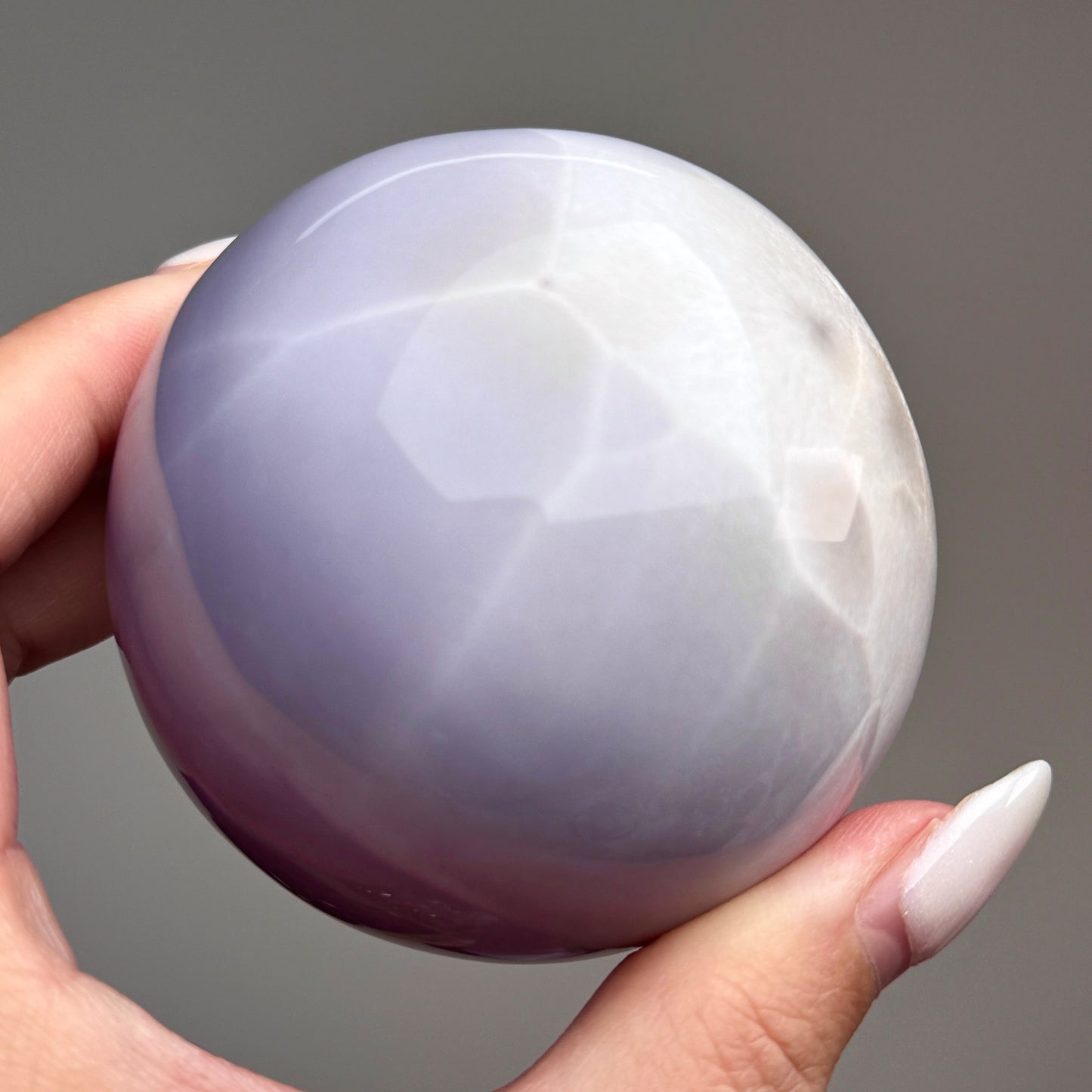 Lavender Fluorite Sphere #2