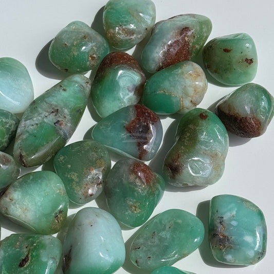 Chrysoprase Tumbles