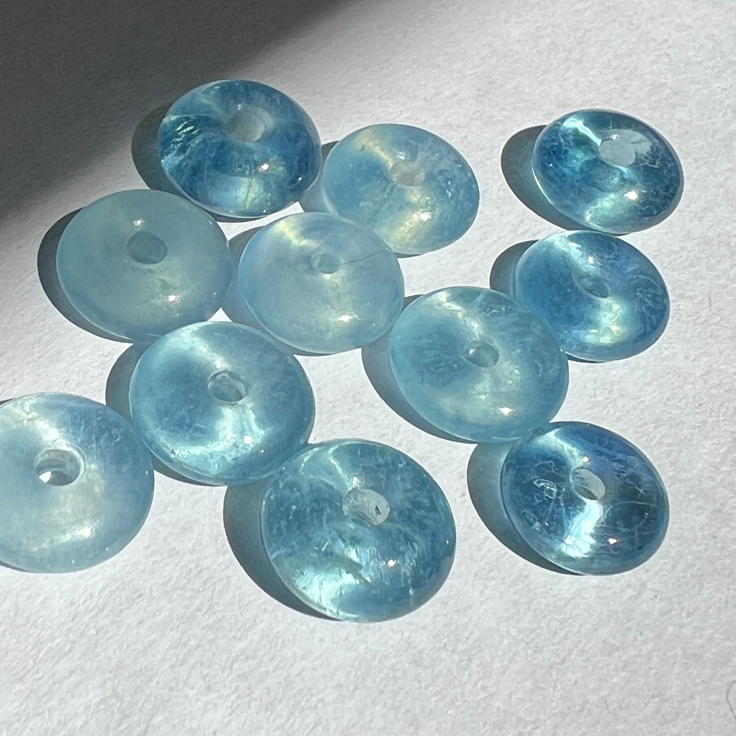Aquamarine Mini Donuts
