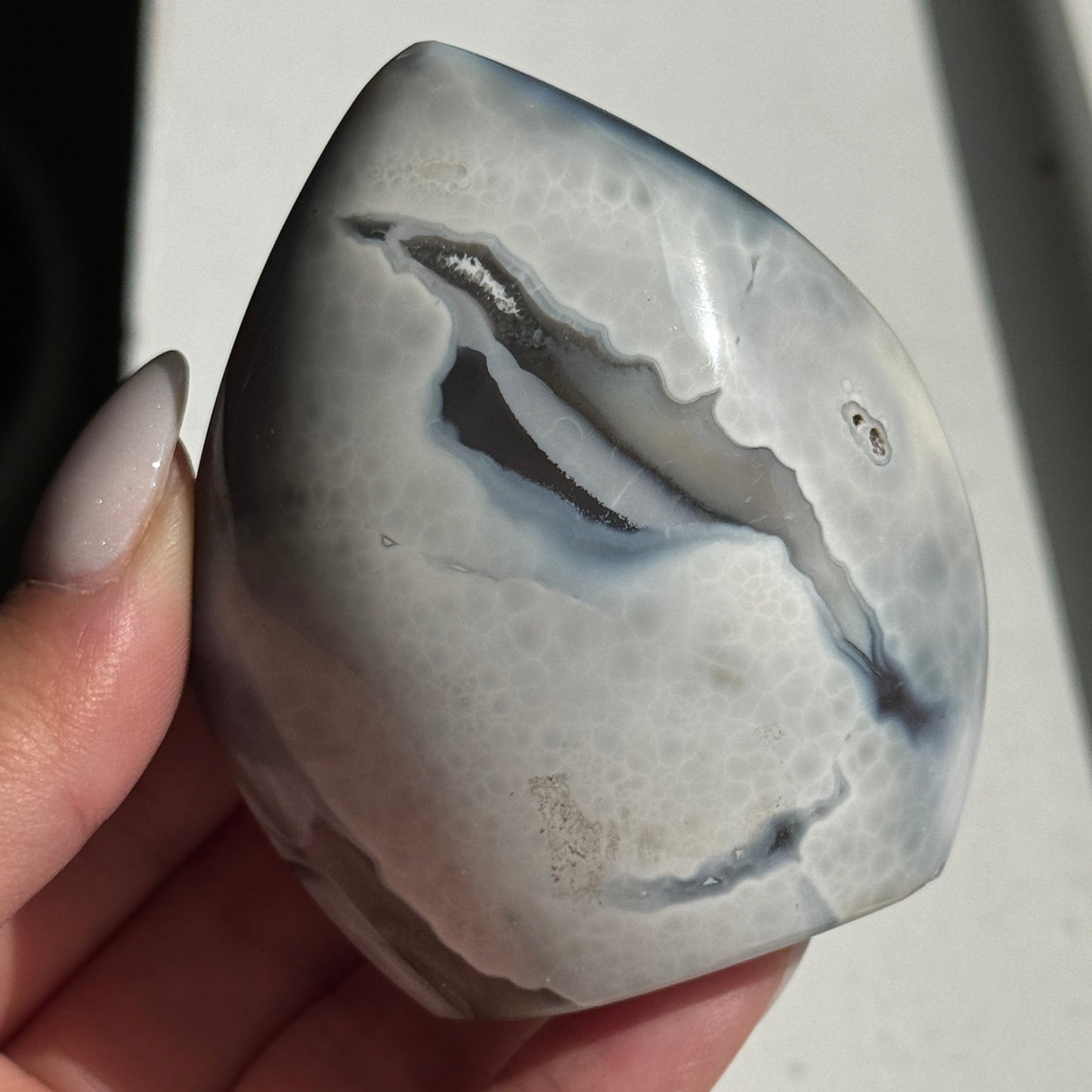 Orca Agate Flame #3