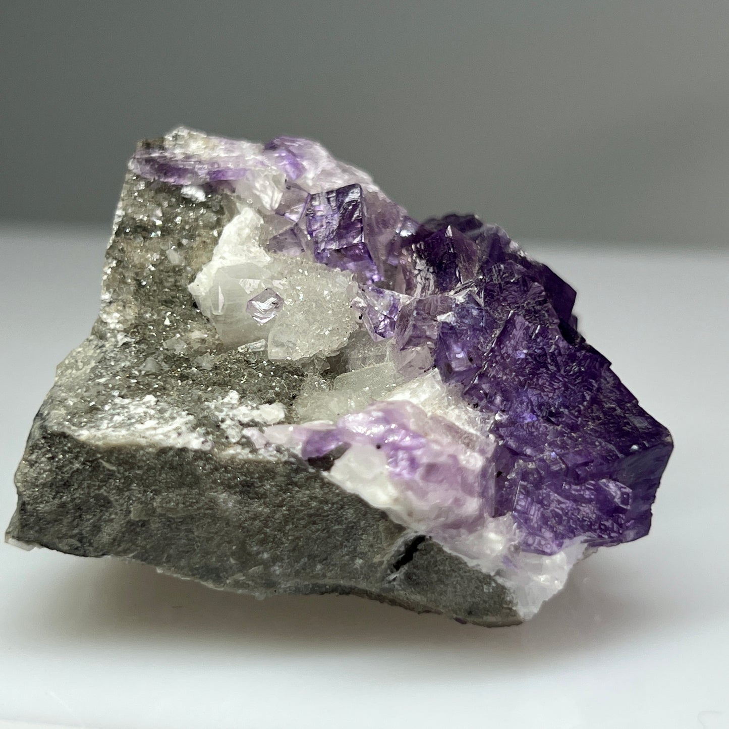 Fluorite w/ Sphalerite (Elmwood Mine)